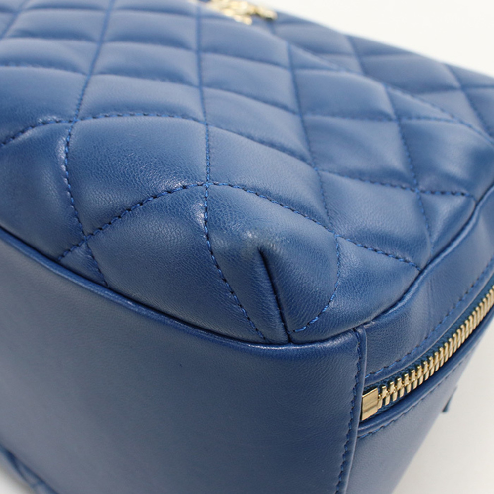 CHANEL Chanel handbag Matelassé women's blue - Picture 6 of 10
